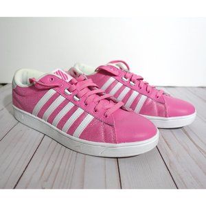 K SWISS Hot Pink Pearl Tennis Shoes